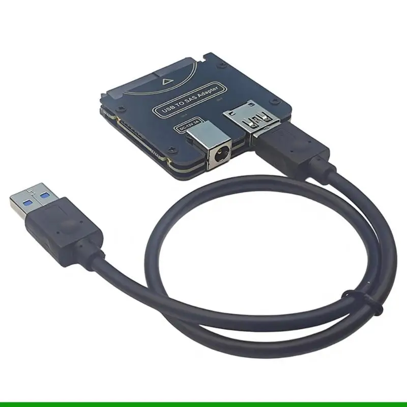 U55C كابل معالج التشغيل الصلب إصدار USB إلى اتصال SFF8482 مع الطاقة الخارجية المباشرة 12 فولت لنقل بيانات الكمبيوتر