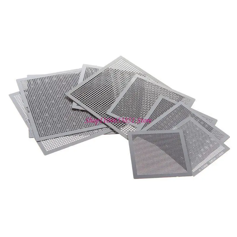 Durable Accessory BGA Reballing Directly Heat Stencil Solder Paste Balls Station BGA Reballing Kit For SMT Rework Repair
