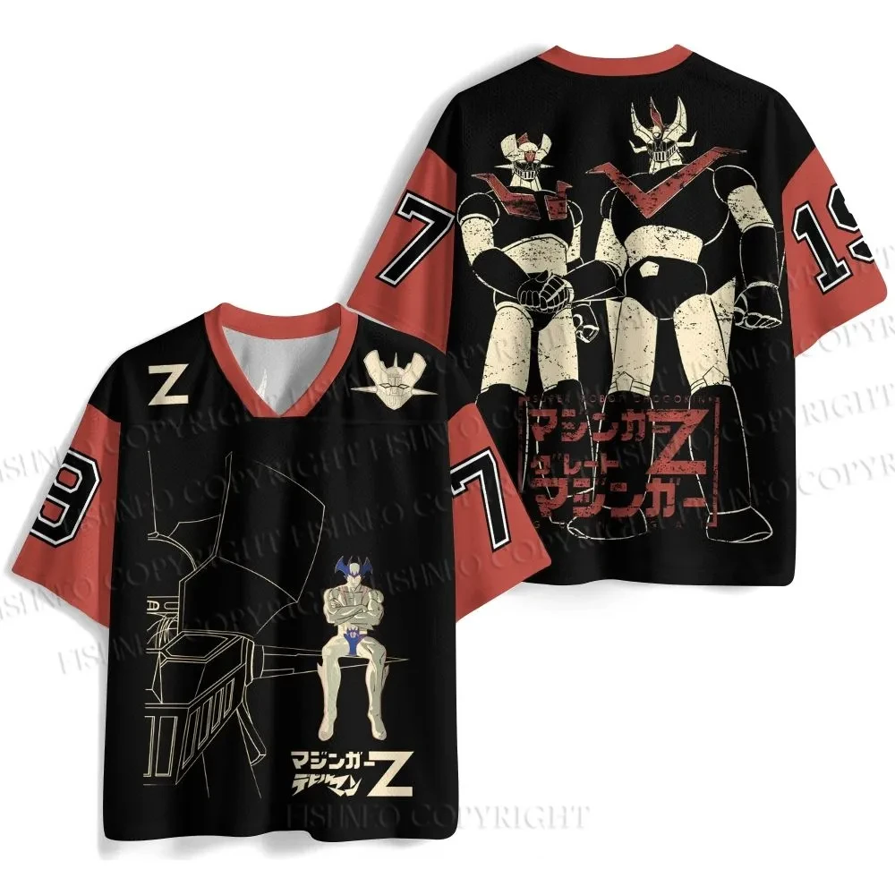 Nuevo Jersey Retro de Anime Bandai 2026 de "Mazinger Z & Great Mazinger" para Niños/Adultos, Ideal para Uso Diario y Entrenamiento