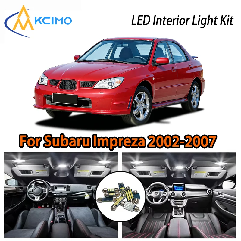 

Premium Two Colors Choice For Subaru Impreza 2002-2007 LED Interior Light, Super Bright, Creates Cozy Atmosphere