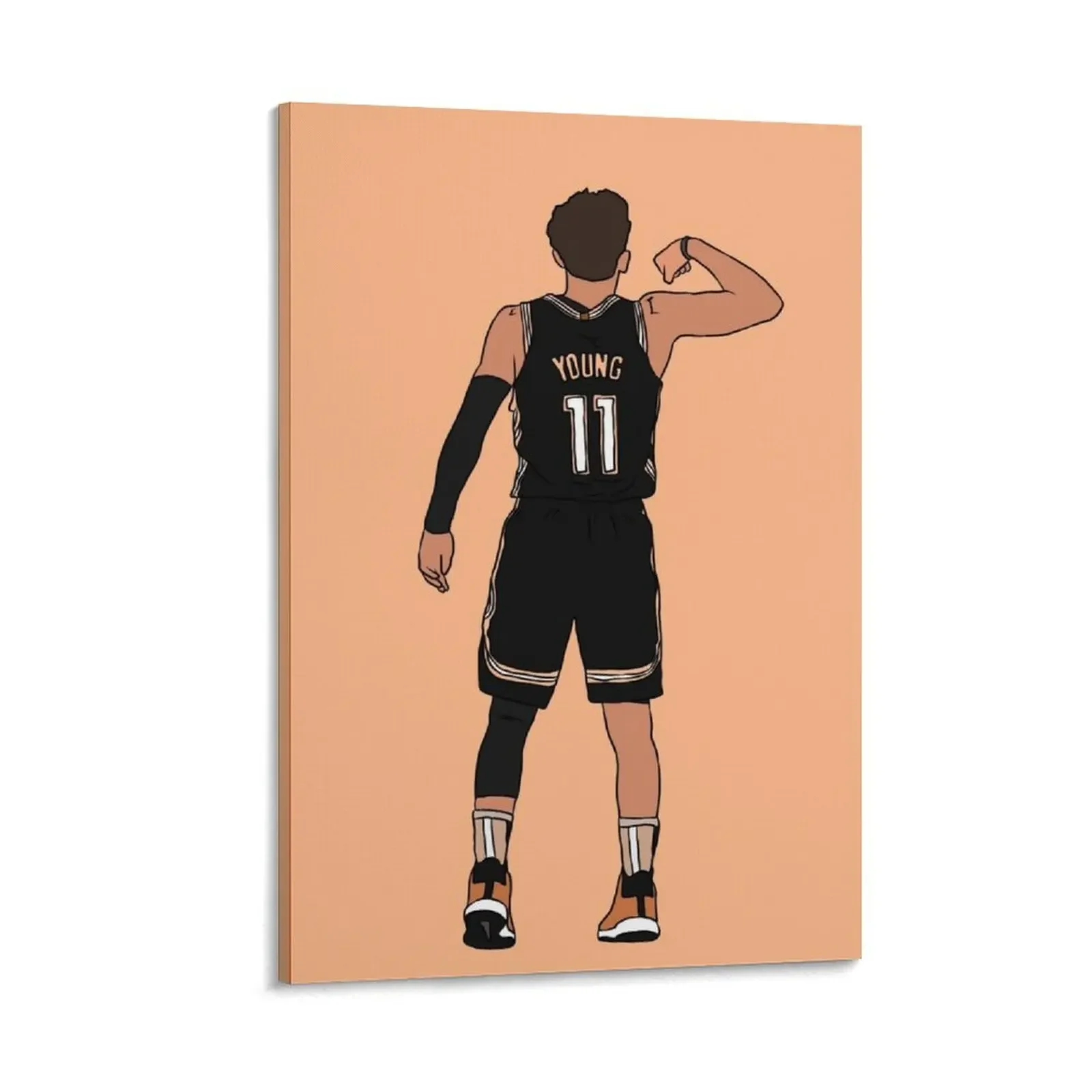 

Trae Young Flex Canvas Painting Paintings on canvas for living room vintage home decor room decorations for men