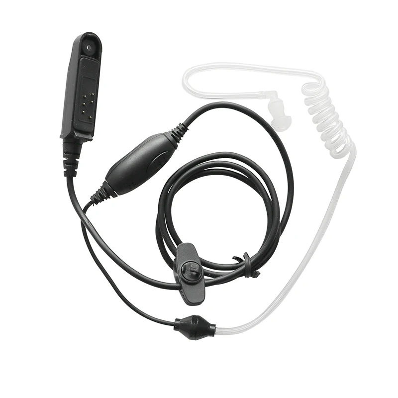 Air rohr ohrhörer headset ptt mic kopfhörer für baofeng uv 9r pro UV-82WP UV-9R plus BF-9700 UV-XR wasserdichtes walkie talkie zwei