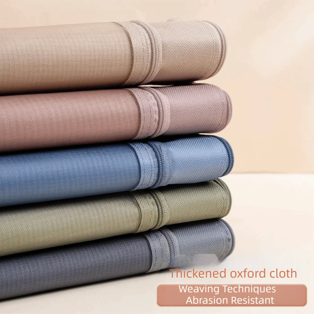 

Oxford cloth Zipper Pouch Bag Multifunctional Waterproof File Bag Thickened Large Capacity Document Bag School Office Supplies