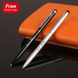 Stylo à bille avec écran tactile, gravure laser, logo personnalisé, publicité commerciale, cadeau personnalisé, étudiant, papeterie, nouveau type