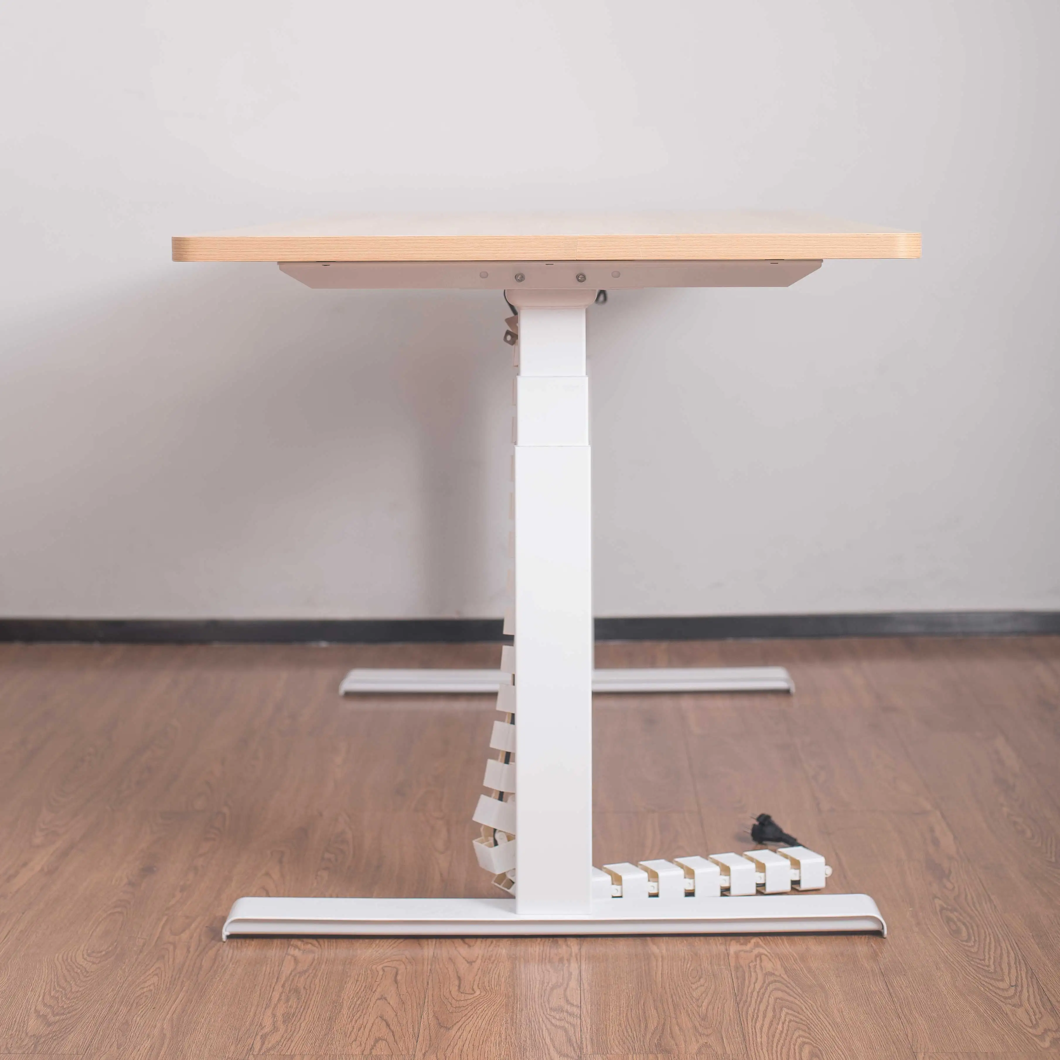 Dual motor 3-stage electronic height adjustable desk frame computer table laptop holder adjustable table modern