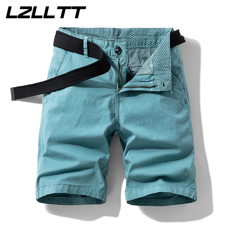 New Summer Men Cotton Cargo Shorts Men Fashion Breeche Bermuda Beach Jogger Shorts uomo Tactical Casual Shorts maschio Dropshipping