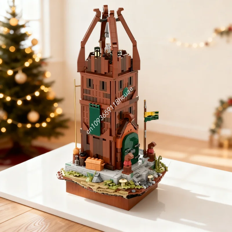 

987pcs MOC Rohan Watchtower Middle Earth Model Building Blocks Assemble Creative Idea Christmas Gift Brick Toy Kids Birthday