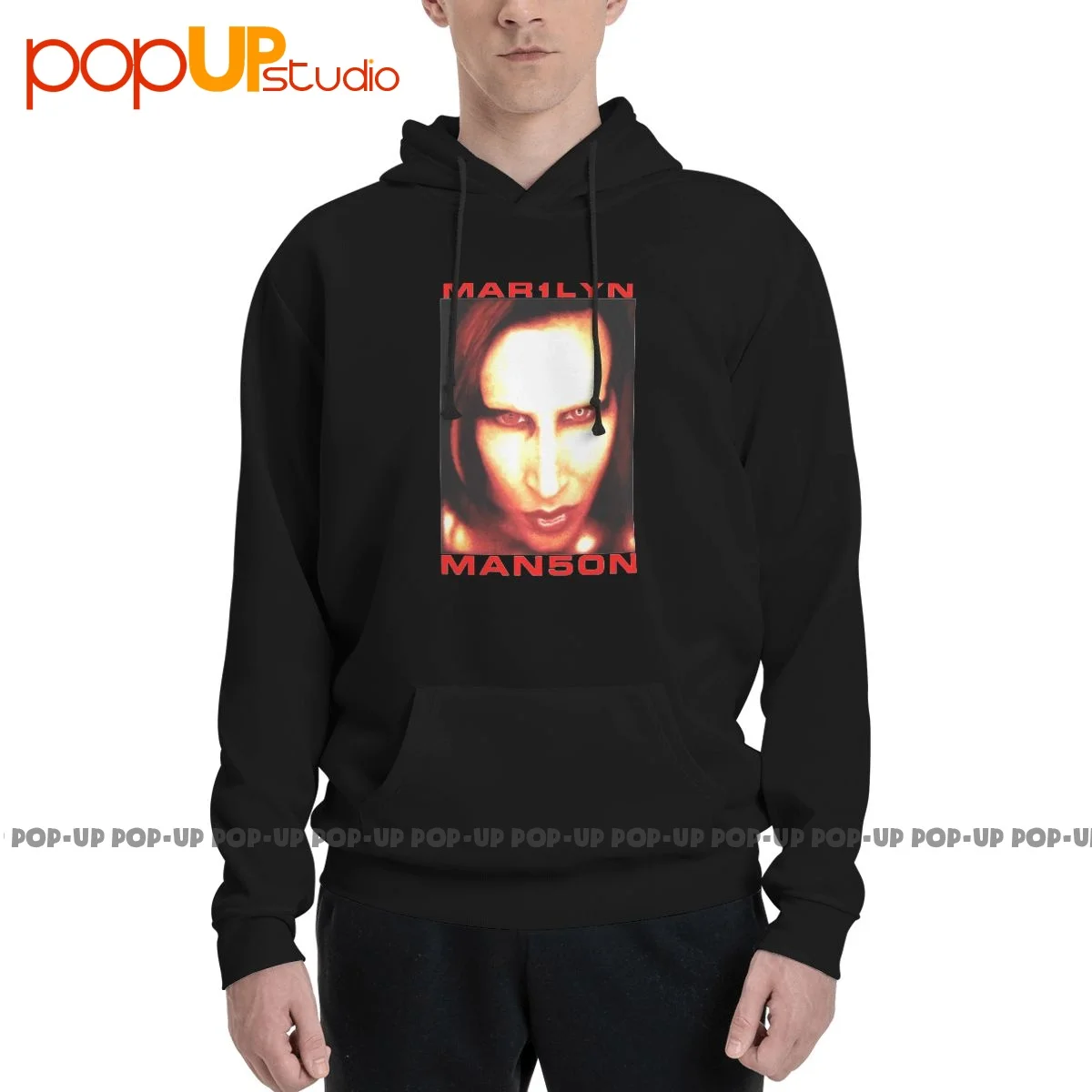 Marilyn Manson Bigger Than Satan Hoodie Sweatshirts Hoodies Pop Daily Premium Best Seller