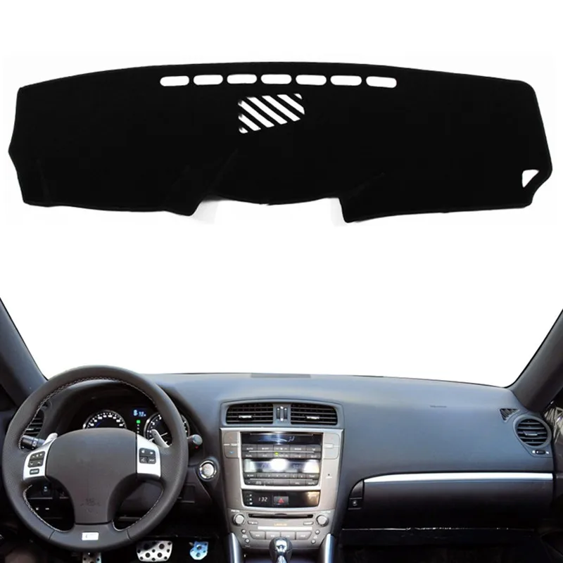 For Lexus IS250 IS350 IS IS250C IS-F 2006-2013 Dashboard Cover Dash Mat Pad Instrument SunShade Carpet Protector Car Accessories