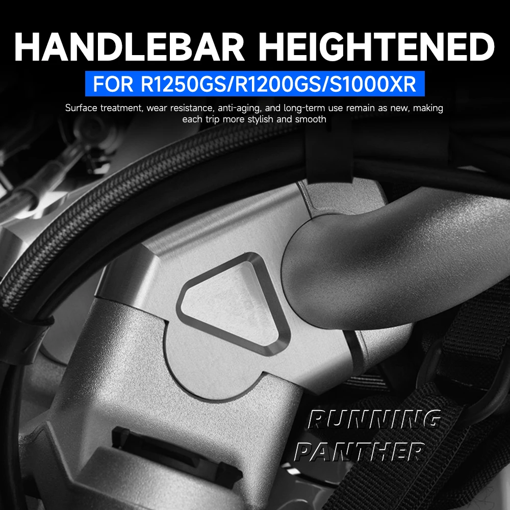 

For BMW R 1200 GS LC R1200GS Adventure ADV R1250GS S1000XR Motorcycle Handlebar Riser 32MM Drag Handle Bar Clamp Extend Adapter
