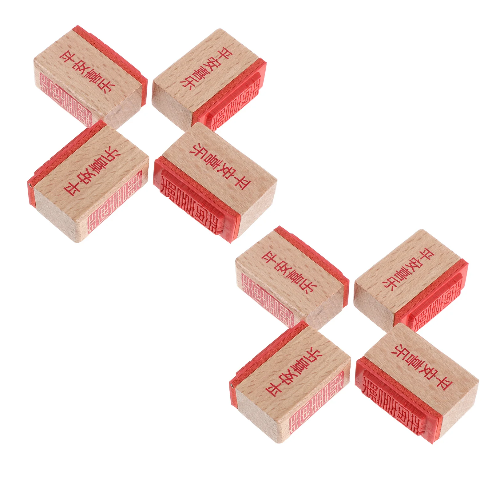 

8Pcs Vintage Chinese Seal Stamp Handmade Wooden Wax Seal Stamps for Scrapbooking Journaling Diary Crafting Supplies DIY Projects