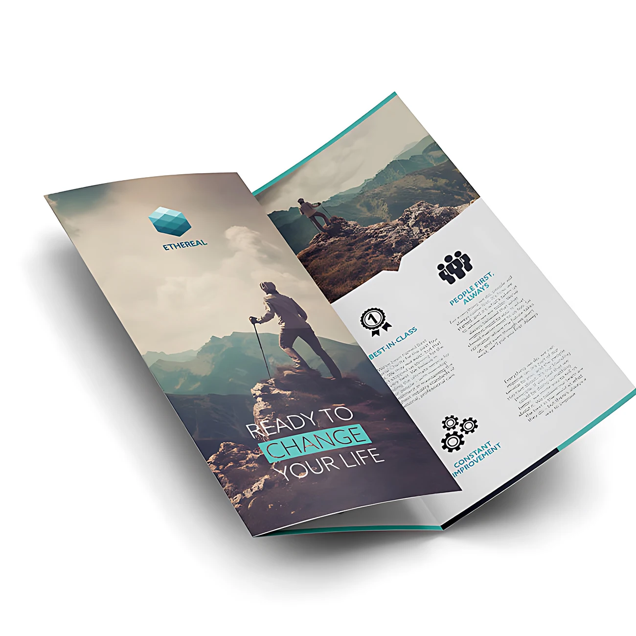 

Высококачественная персонализированная печать на художественной бумаге: брошюры, трехстворчатые буклеты, меню, инструкции. Индивидуальный контент, размеры и габариты.