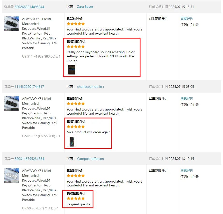 APAYADO K61 Mini Mechanical RGB Keyboard,Wired,61 Keys, Black/White , Red/Blue Switch for Gaming,60% Portable,PC/laptop