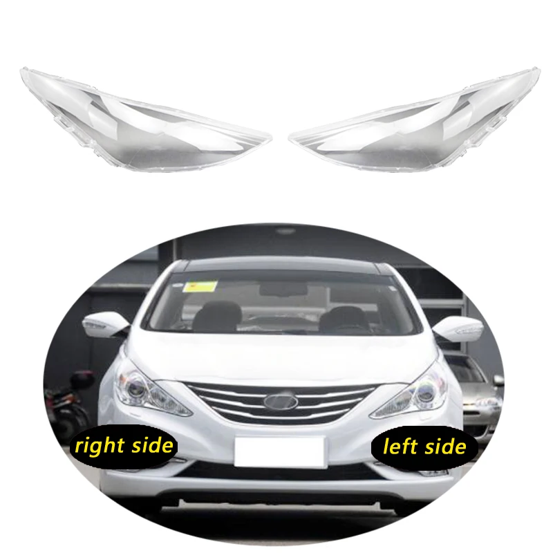 Use For Hyundai Sonata 2010-2013 Sonata 8 Transparent Headlamp Cover Lamp Shade Front Headlight Shell Lampshade Lens shell