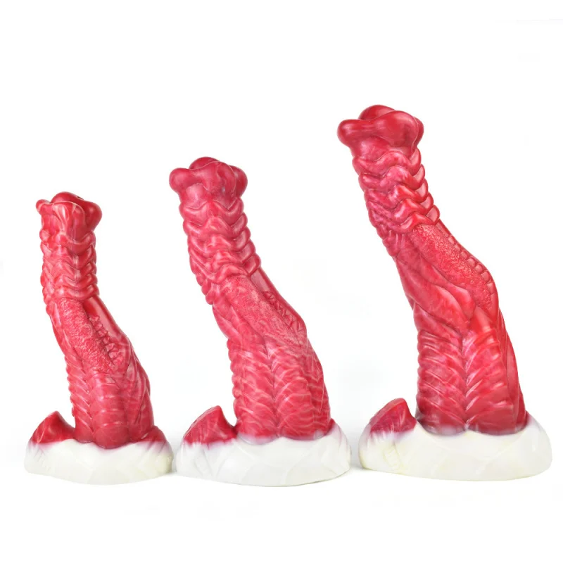 Blood Horse Cock Animal Dildo Penis Sex Toys for Men and Women Large and Medium Small Size Anal Plug Bed Sex Product