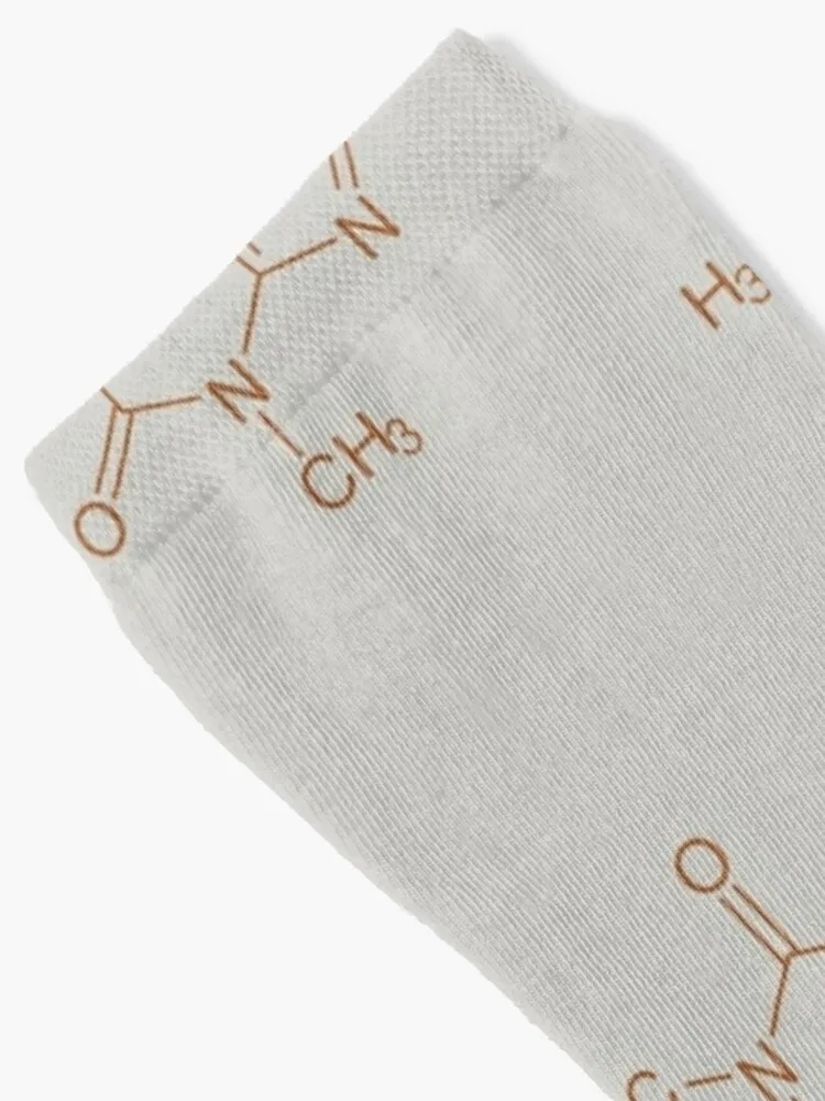 Caffeine Molecule - Coffee Addict Socks Men'S Sock