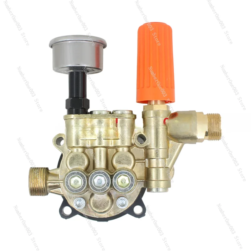 Pressure Washer Water Pump Head Assembly Pressure Washer Cylinder Head Pump 220V Portable Pump Parts