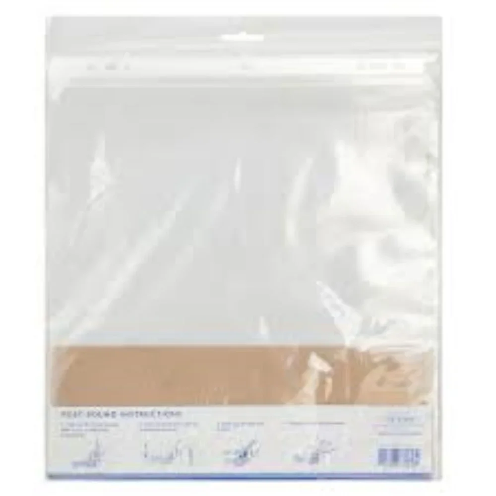 투명 플라스틱 페이지 프로텍터 12x12 밸류팩 25매 무산성 스크랩북 앨범 확장 스페이서 미술 공예 용품