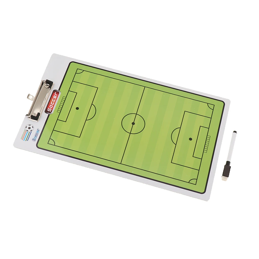 

1 Set PVC Sports Coaching Board Coaches Clipboard Portable Writing Boards for