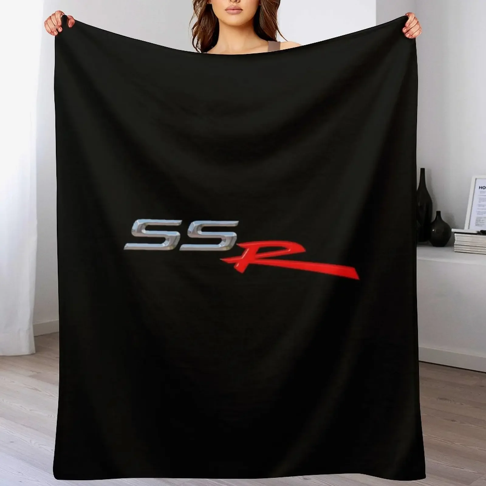 

Chrome Chevy SSR for Dark Backgrounds Throw Blanket halloween Flannels for babies Furrys Blankets