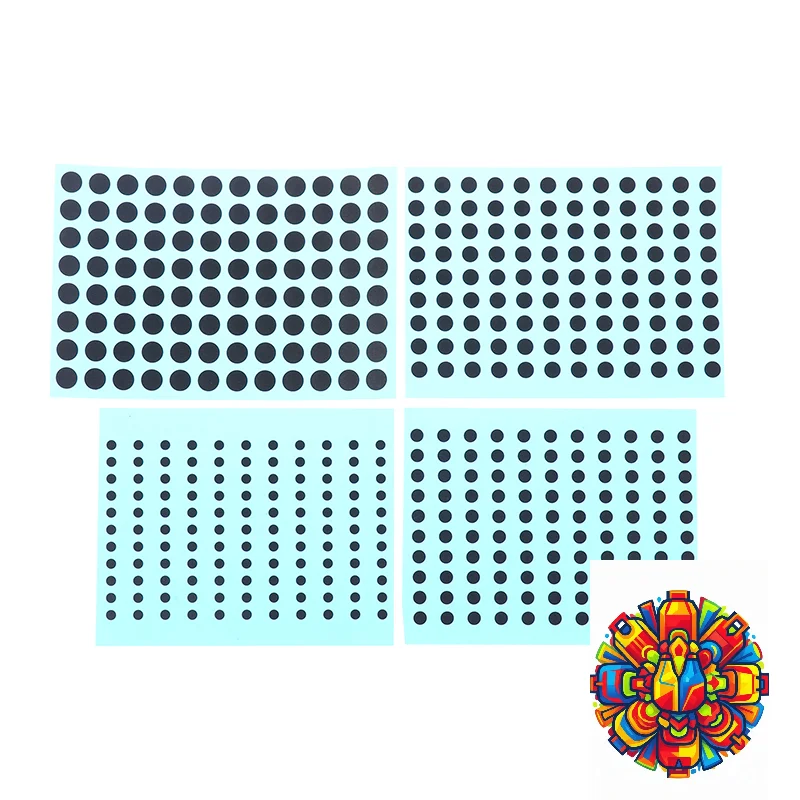 

Diameter 3/4/5/6 MM 4 Sizes Black Conductive Rubber Pads Keypad Repair Kit For IR Remote Control Conductive Rubber Buttons