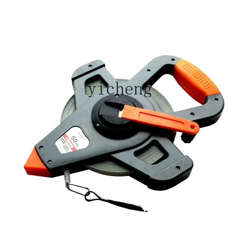 

long tape measure plastic steel ruler measuring tool meter ruler ring