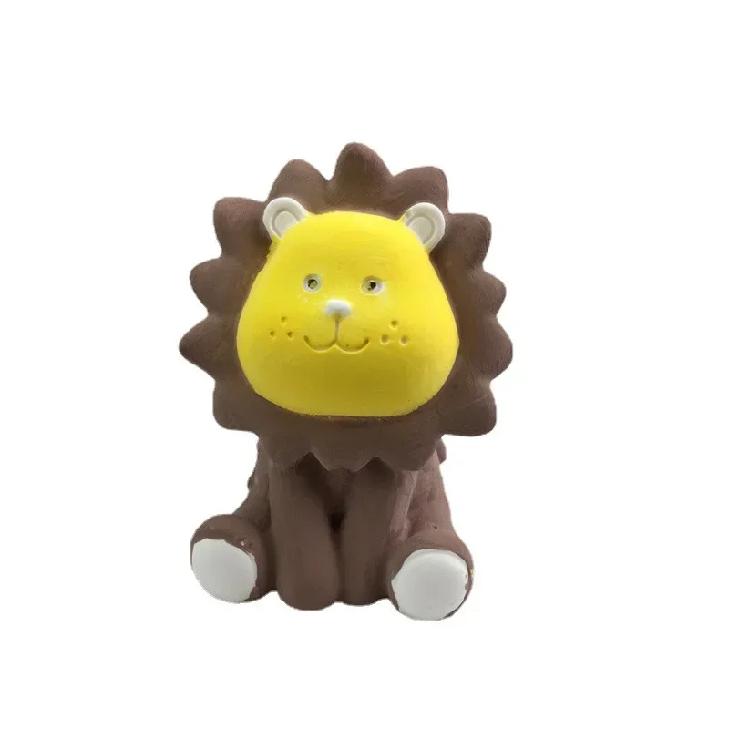 3D Lion Candle Silicone Mold DIY Handmade Animal Gypsum Soap Chocolate Cake Baking Mold Home Decoration Crafts Resin Cement Mold