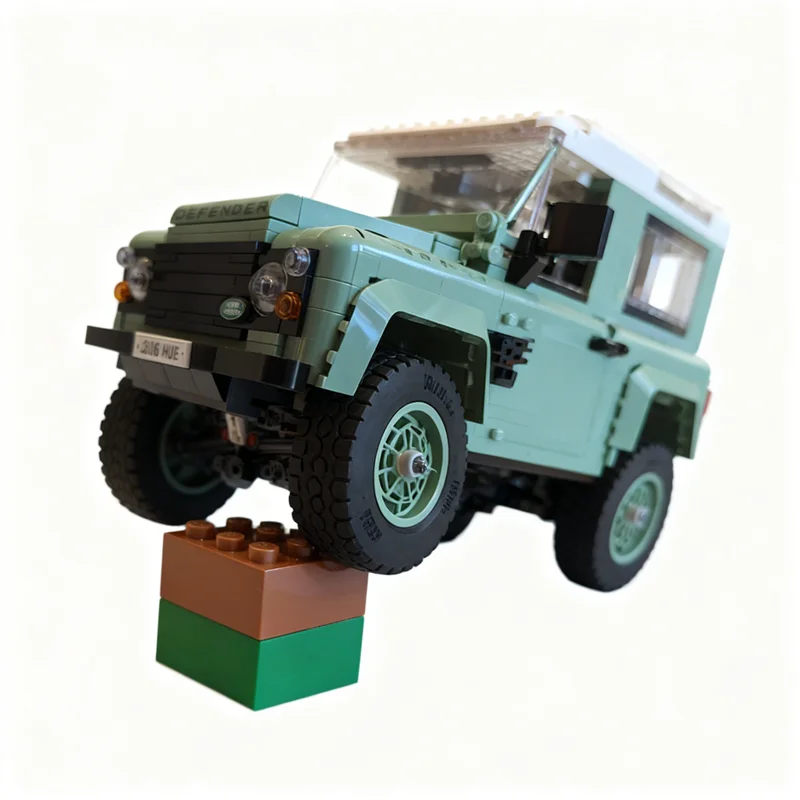 2388pcs MOC Icons Defender Suspension Improvements Model Building Blocks Toys Christmas Gift Construction Education Art DIY Idea