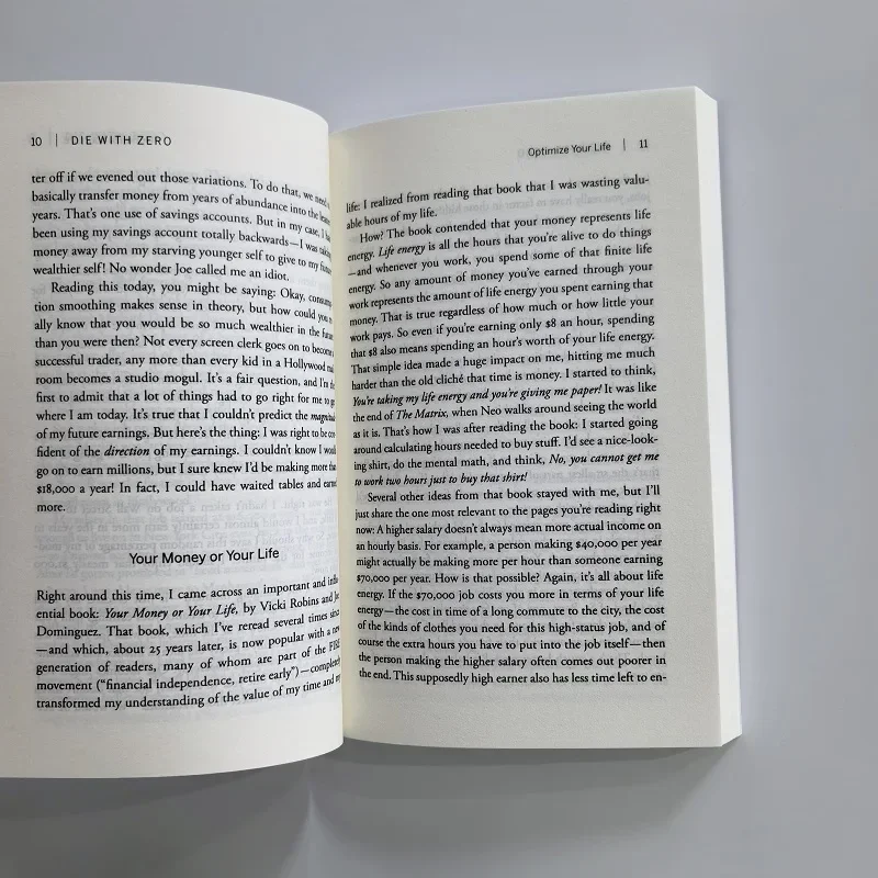 Die with Zero: Getting All You Can from Your Money and Your Life  English Books