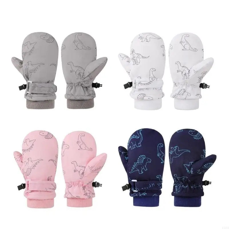 

Thicken Thermal Mitts Gloves Children Winter Warm Snow Gloves Kids Ski Gloves P31B