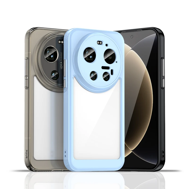 

For Xiaomi 17 Ultra Clear Case Xiaomi 17 Ultra Cover Fundas Hard Translucent Soft Edge Shockproof Phone Coque Xiaomi 17 Ultra