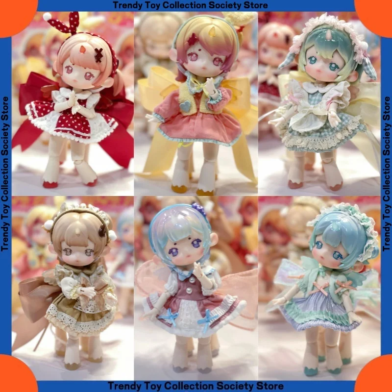 

Bonnie'S Treasure Box Bjd Daydream Limited Edition Series New In-Stock Blind Box, Dreamy Tea Party Trendy Dress-Up Action Figure
