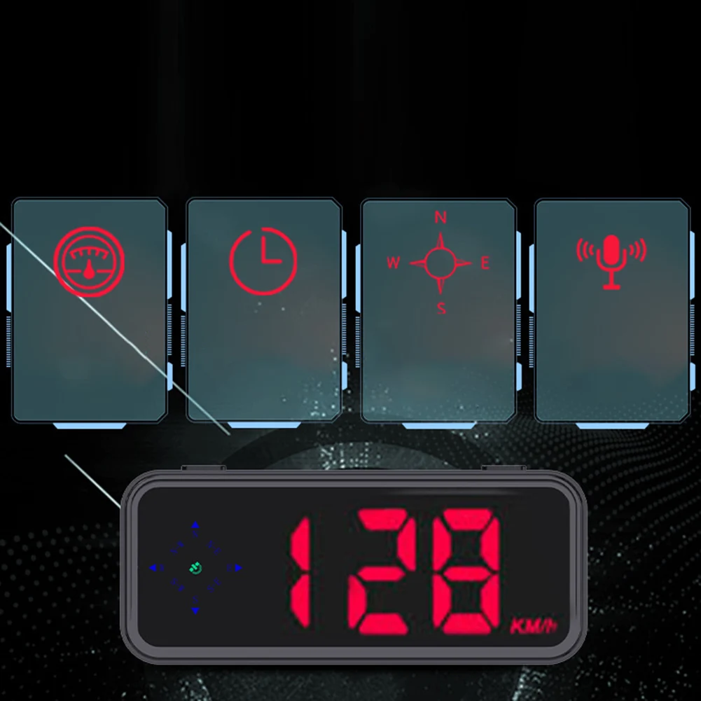 Head Up Display Car GPS Display Driving Safety Journey Navigation Accurate Gps Positioning User-friendly Design
