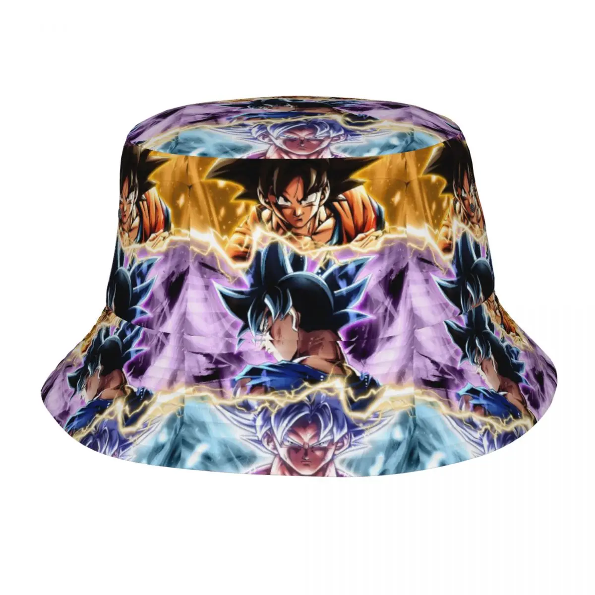 Teen Bucket Hats Dragon Ball Z Cartoon Anime Vocation Getaway Headwear Outdoor Fisherman Hats Boonie Hat Birthday Gifts
