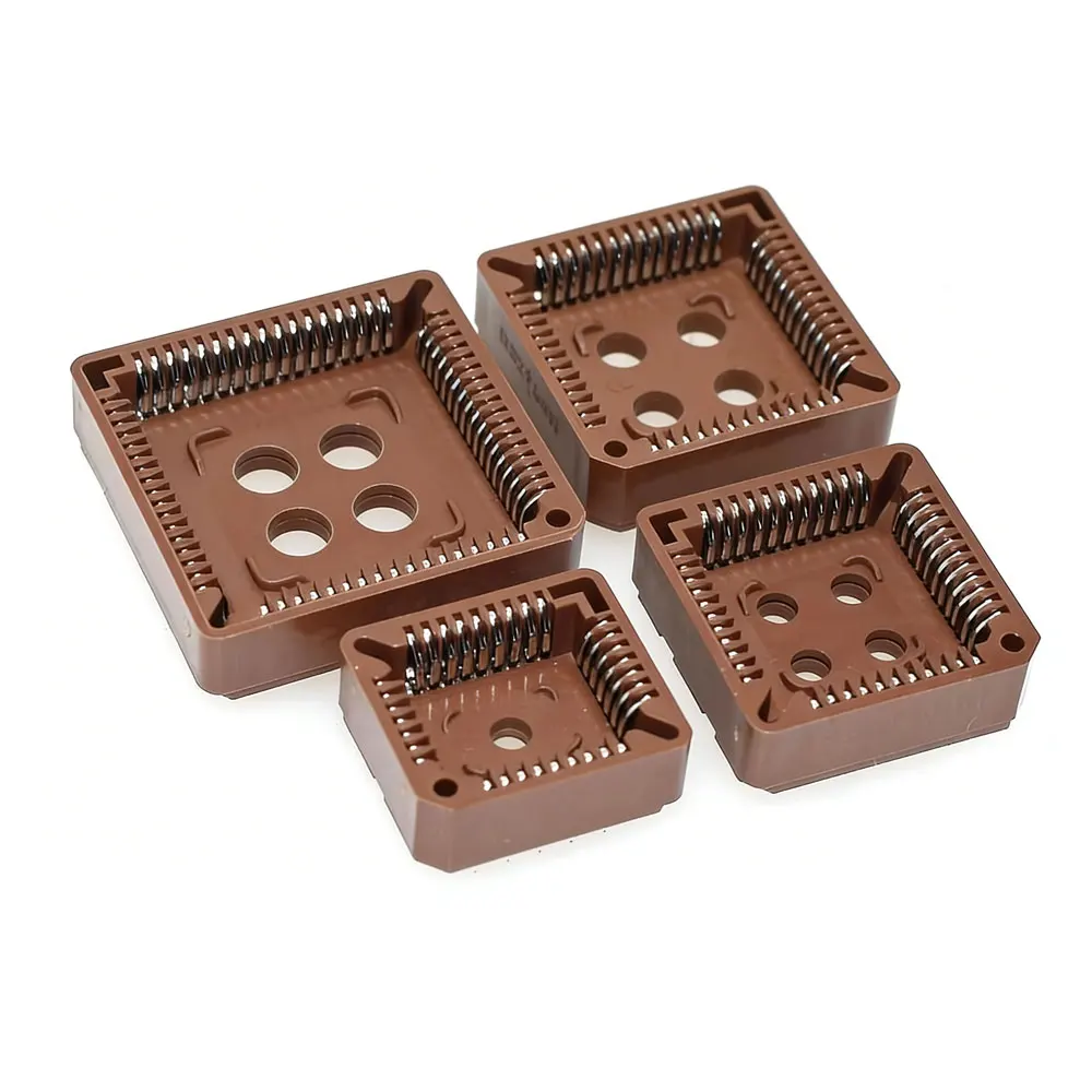 5PCS integrated circuit adapter IC SOCKET PLCC-32 PLCC-44 PLCC-68 PLCC-84 TEST base PLCC32 PLCC44 PLCC68 PLCC52 TO dip SOP SMD