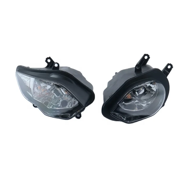 Motorcycle Head Light Lamp FOR BMW S1000RR 2015 motor black headlight head lights