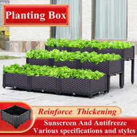 Large Capacity Garden Bed Kit Vegetable Planting Box Home Balcony Planting Pot Equipment Thickened Grow Garden Pots & Planters
