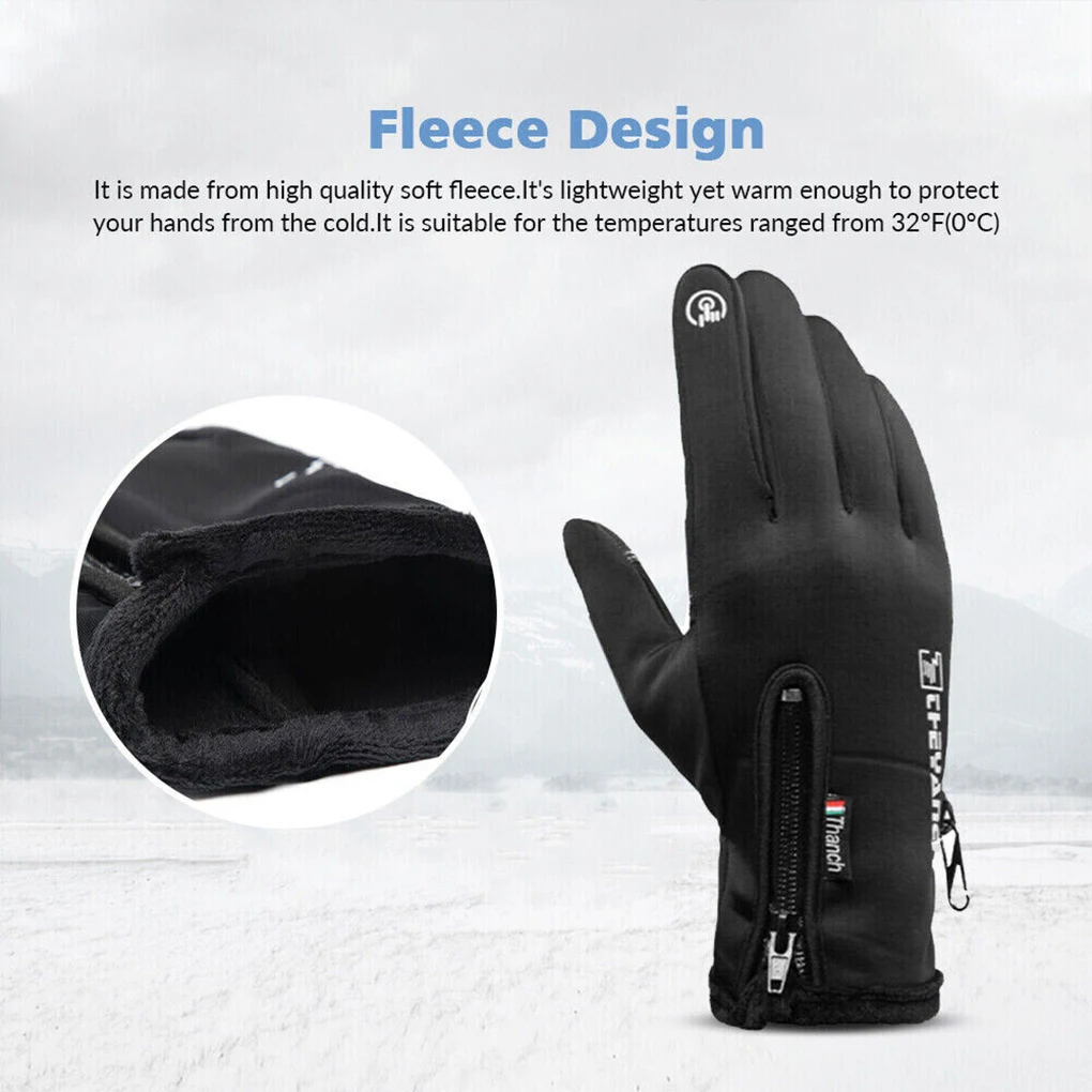 USB Heated Gloves Touch Screen Heated Cycling Gloves Winter Outdoor Sports Heating Thermal Gloves Anti-Slip Unisex Hand Warmer image 4