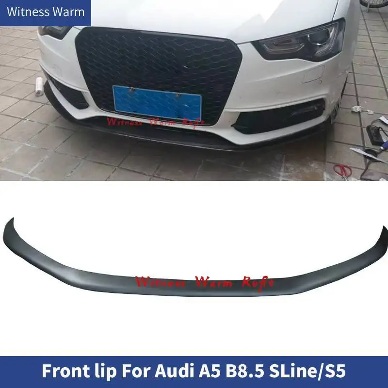 Mathiateurs de Pare-Chocs Avant en Fibre de Carbone Frp, pour Audi A5 Sline S5 S5 Sedan Sportback 2012-2016