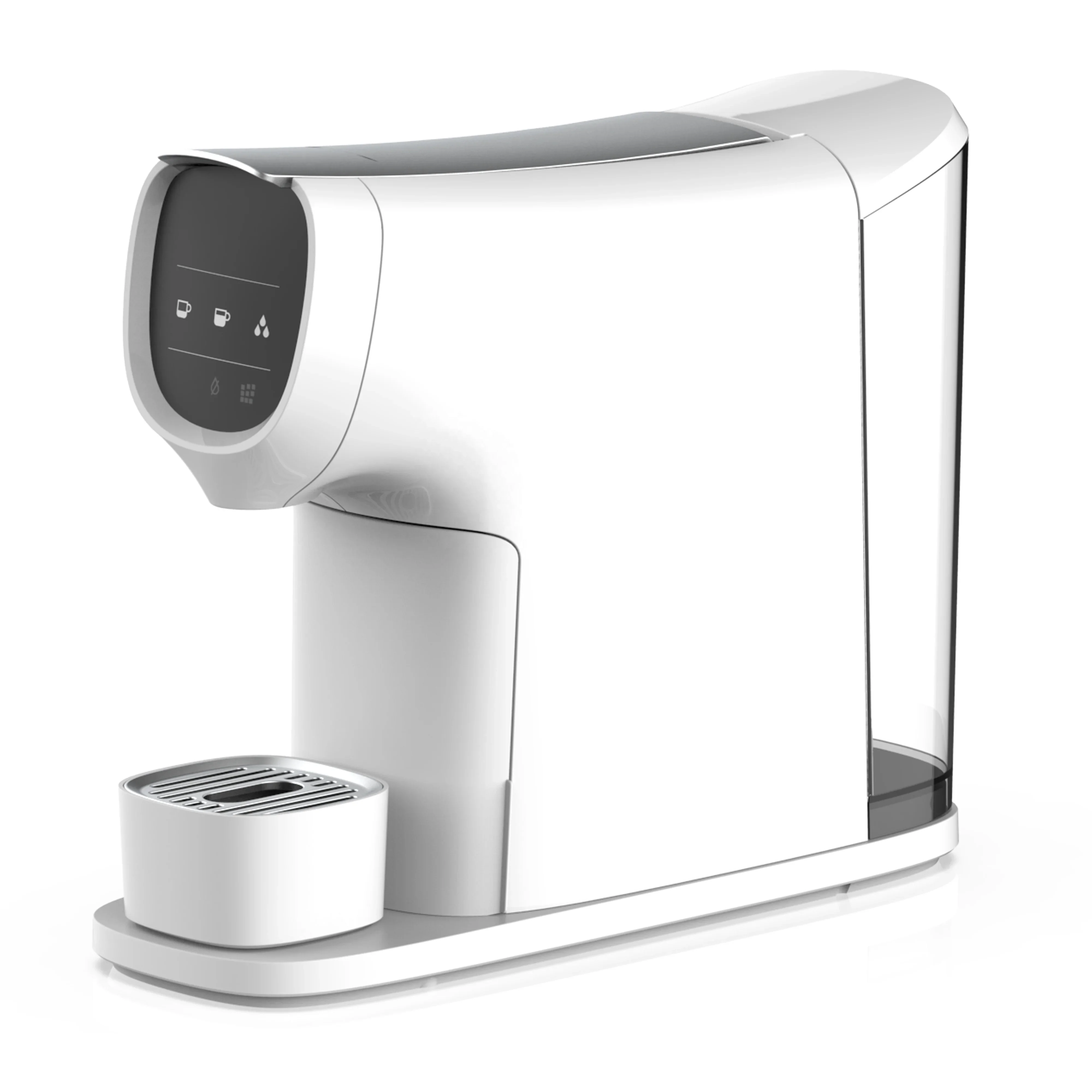 เครื่องชงกาแฟแบบแคปซูลมืออาชีพ พร้อมฟังก์ชั่นน้ำร้อนสำหรับชงชา