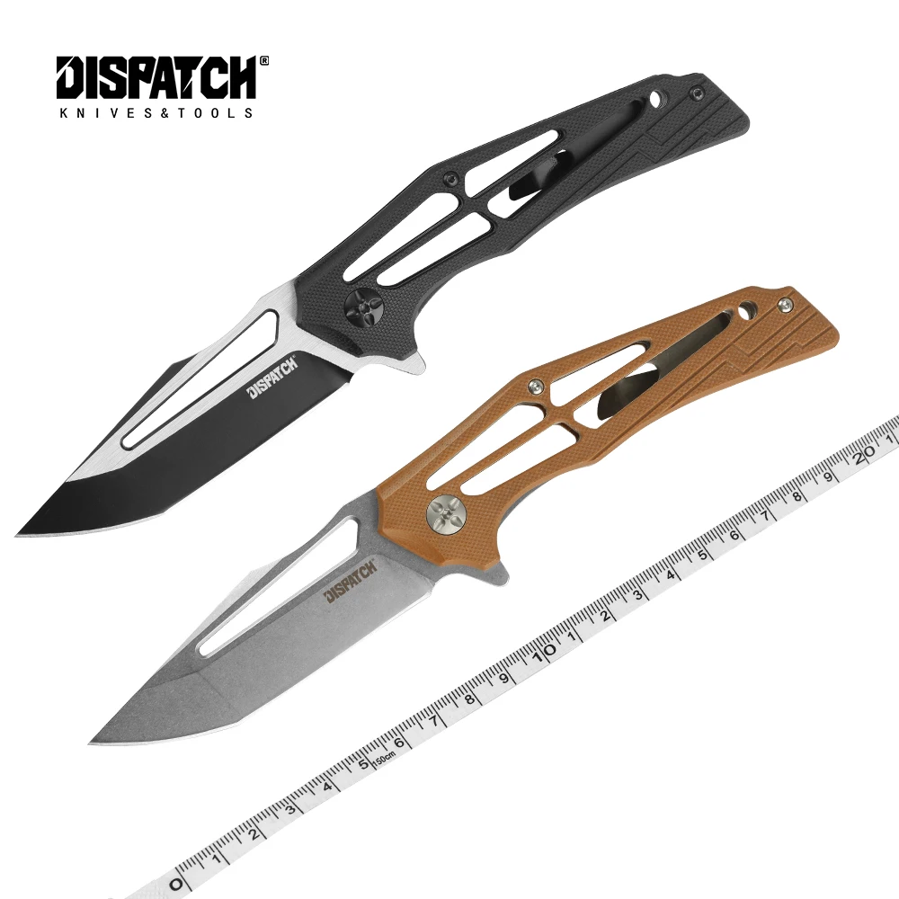 

8Cr Stainless Steel Pocket Folding Knife With G10 Handle For Outdoor Camping Survival Hunting EDC Tool