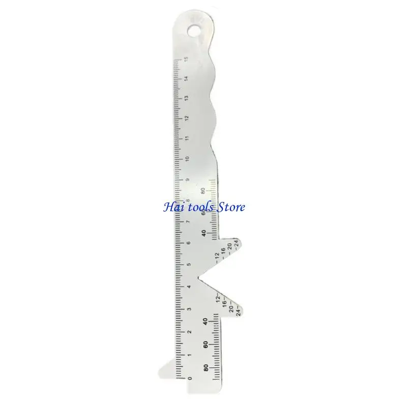 X37E Optometry PD Meter Ophthalmic Eye Pupil Distance Measuring Ruler Pupilometer