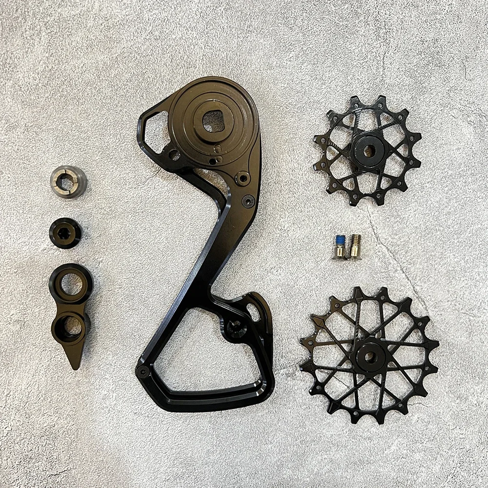 79g ultraleichte Schaltwerksrollen für SRAM eTap AXS 12-Gang MTB Rennradkassette bis 52T – Detail 3