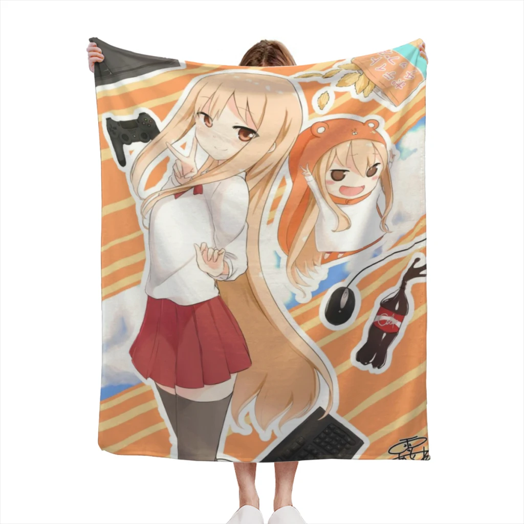 

Kawaii Anime Himouto! Umaru-Chan Light Blanket Flannel Warm Soft Extra Soft Throw Office Nap Sleep