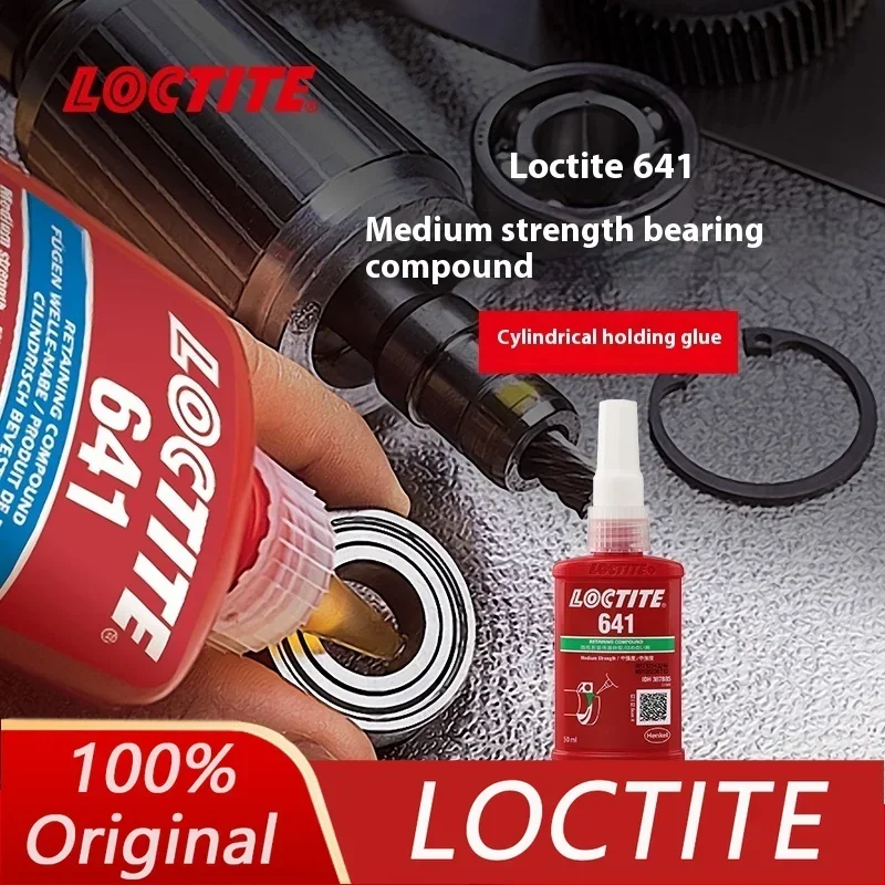 

Loctite 641 Anaerobic Curing Agent: Bonding of Assembly Parts, Bearing Disassembly Parts, Prevents Loosening Due To Vibration