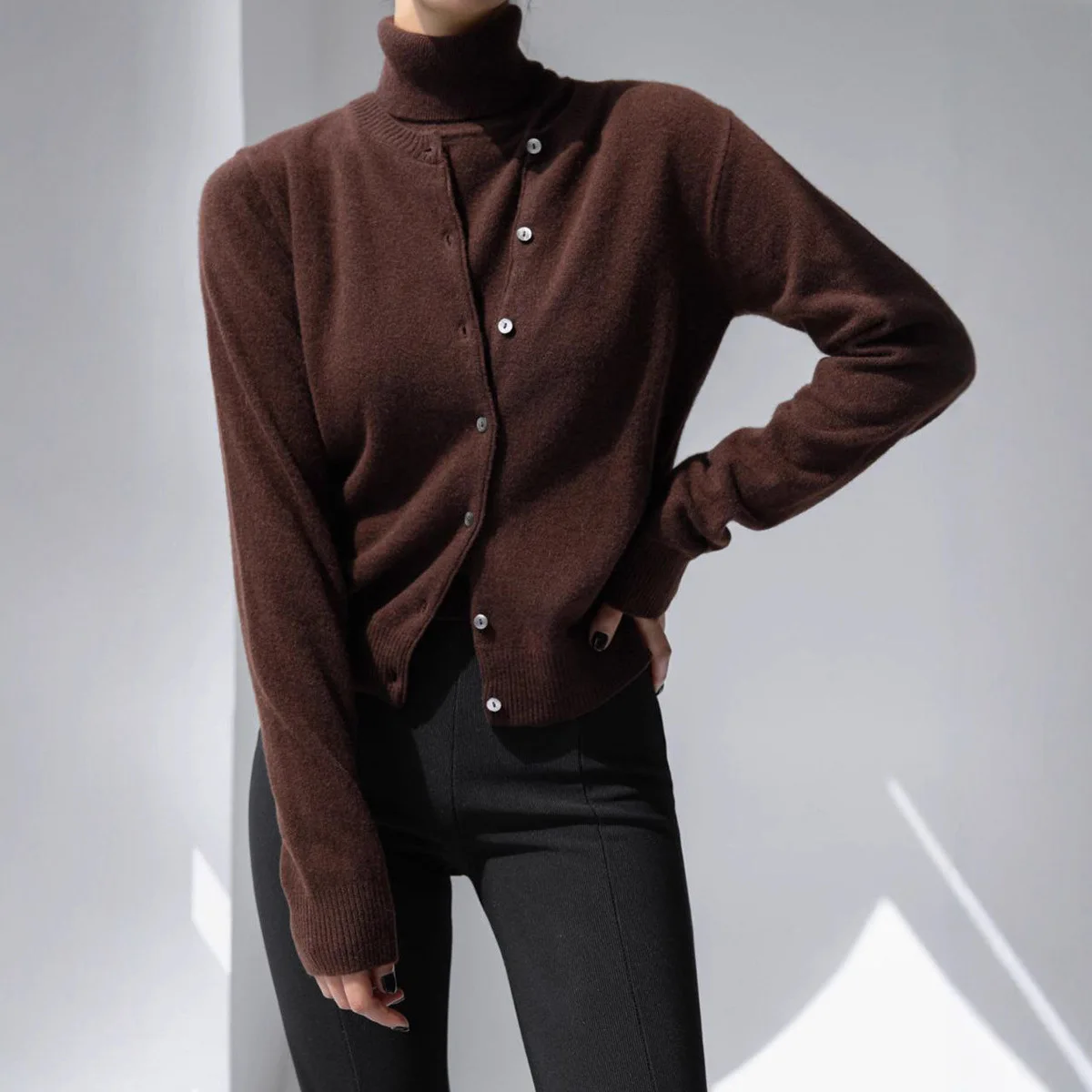 Coffee Cardigan