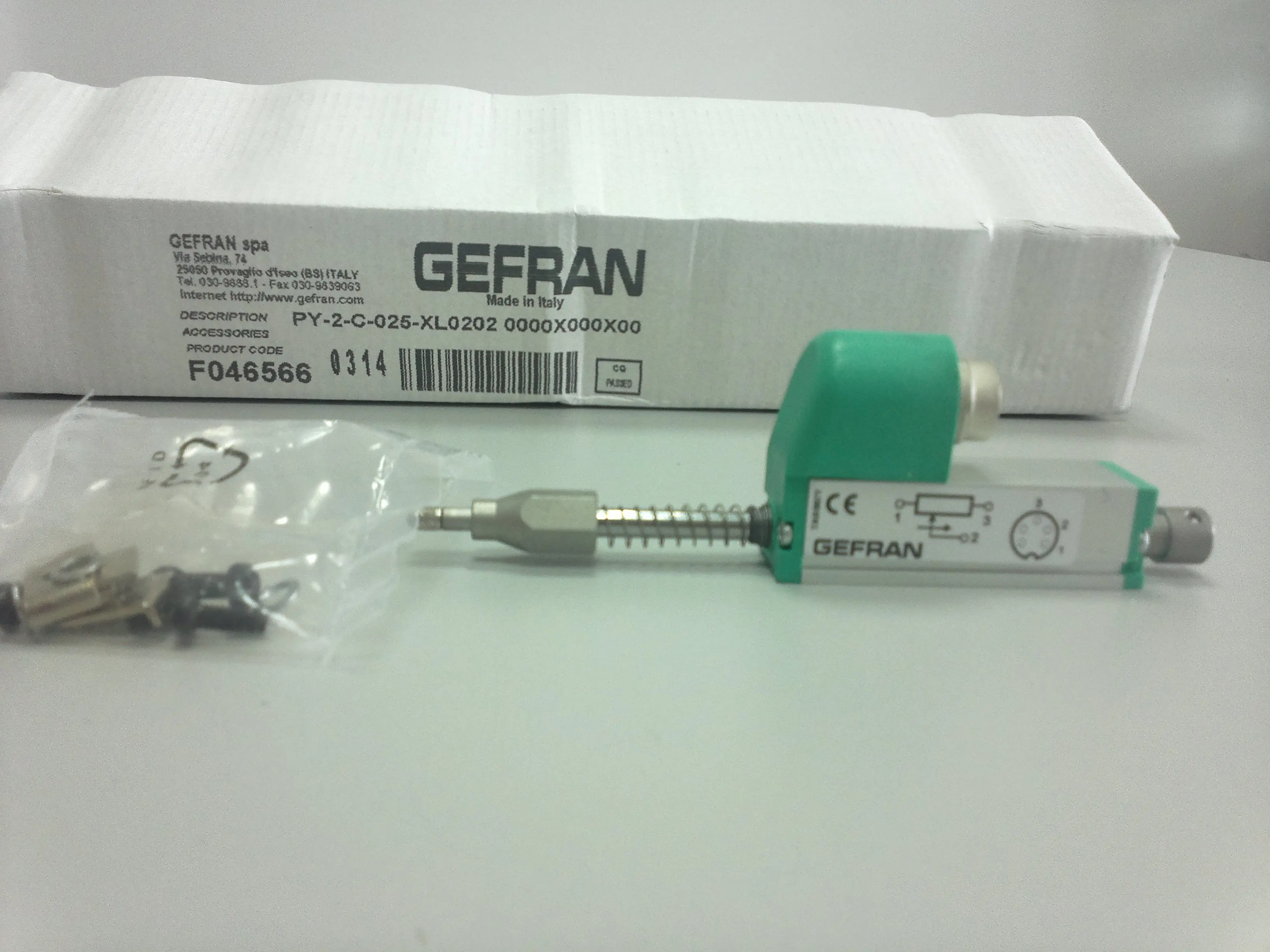 Sensor Original GEFU, PY-2-F-050, PY2-C-050, PY-2-F-010