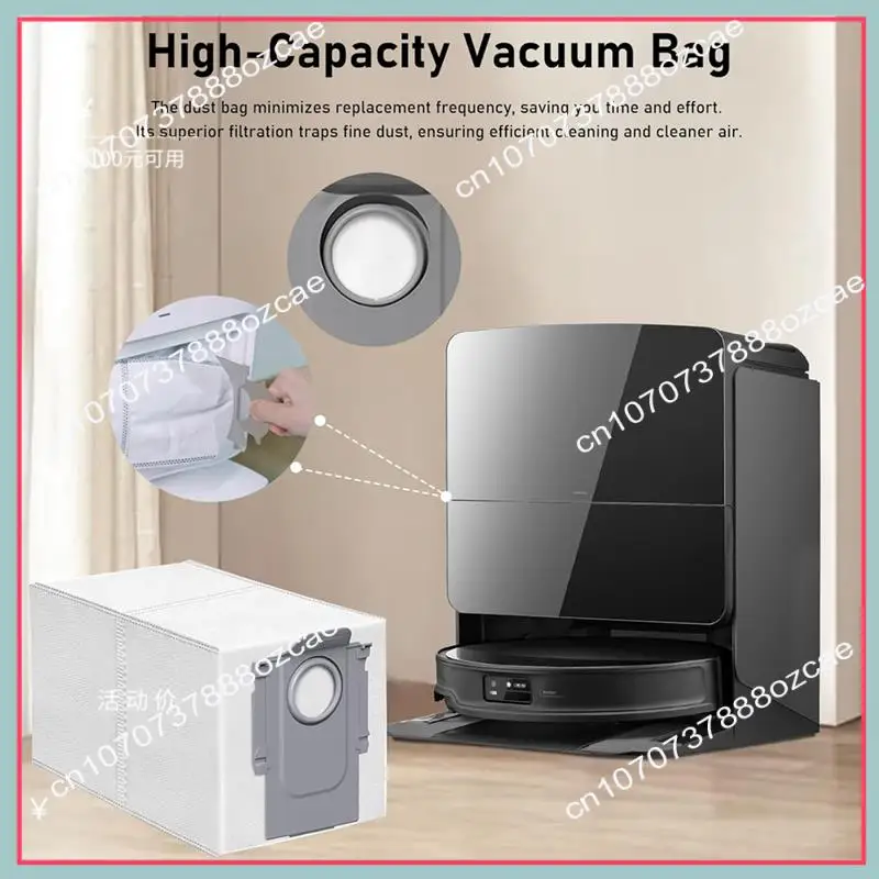 A26P 23 pezzi per Roborock Saros 10 /G30/S9 Maxv Ultra attacco per aspirapolvere spazzola laterale principale filtro mop pad sacchetto per la polvere kit di accessori