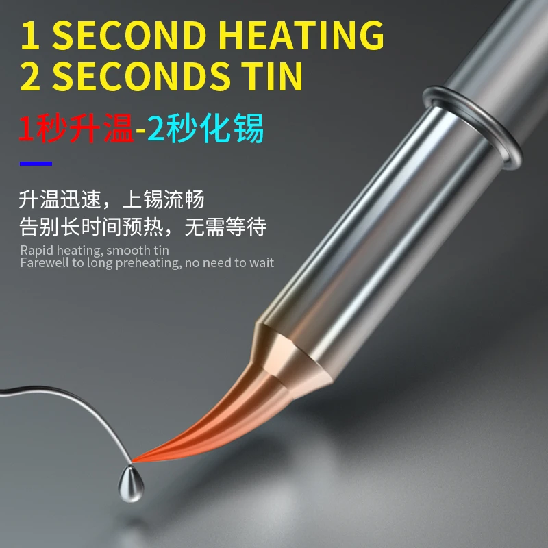 MECHANIC C115 Series Nano-level Internal Heating Long Soldering Iron Tip For JBC/Xsoldering/Sugon T26 Handle Soldering Station