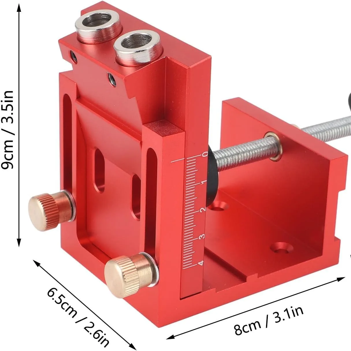 Woodworking Punch, Adjustable Slant Hole Positioner, Plank Punch